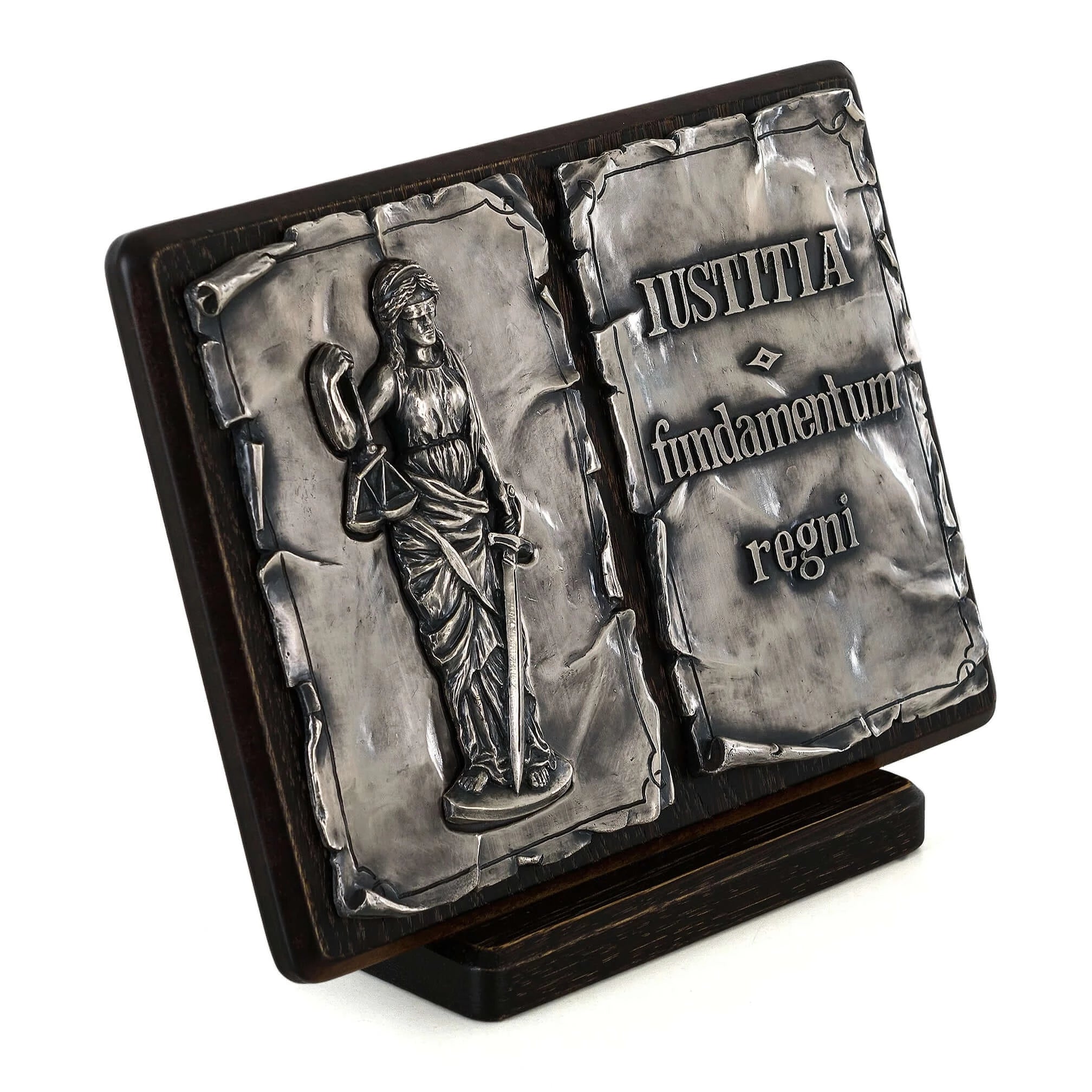 Plachetă Zeița Justiției